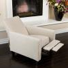 Christopher Knight Home Darvis Fabric Recliner Club Chair, Light Beige 34D x 26.75W x 36.25H in