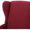 Christopher Knight Home Ellyn Fabric Recliner (Set of 2), Deep Red, Dark Brown