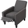 Christopher Knight Home Emmie Fabric Recliner (Set of 2), Wheat, Dark Brown(Smoke  Dark Brown)