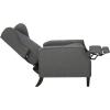 Christopher Knight Home Wescott Traditional Fabric Recliner, Charcoal
