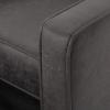 GDFStudio Christopher Knight Home Mervynn Mid-Century Modern Fabric Recliners, 2-Pcs Set, Muted Green / Dark Espresso(Slate / Dark Espresso)