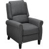 Christopher Knight Home Haddan Fabric Recliner, Charcoal