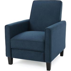 Christopher Knight Home The Darvis Recliner, Wheat(Navy Blue)