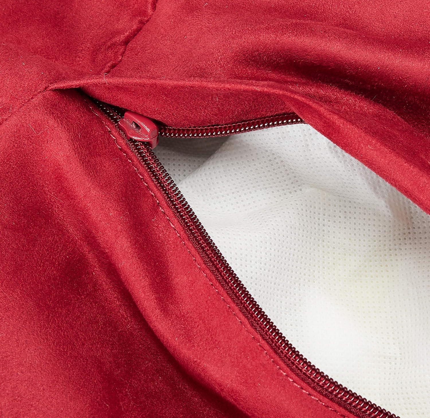 image:imageChristopher Knight Home CKH Suede Bean Bag 4 KiwiChinese Red