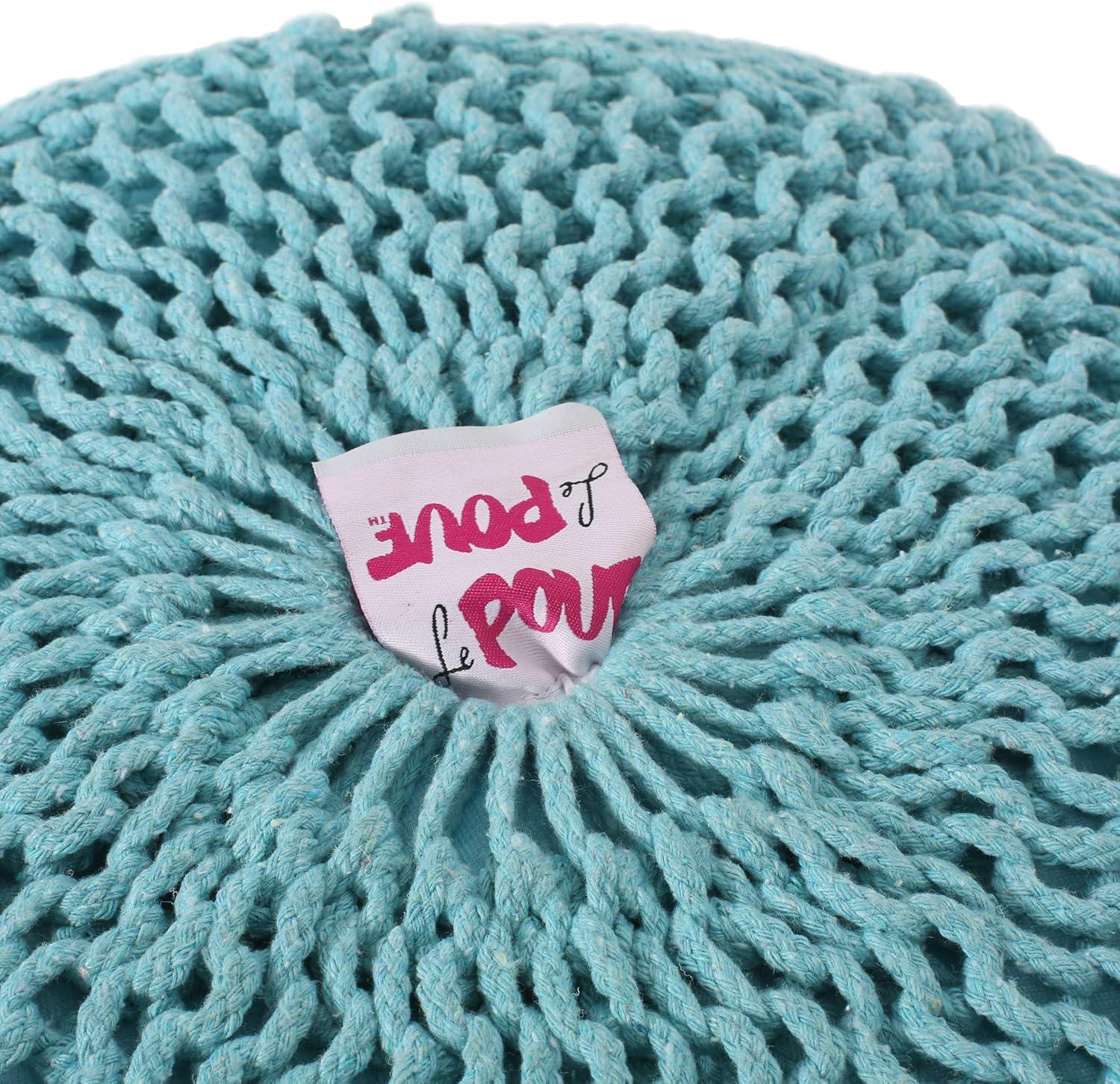 image:imageChristopher Knight Home Hortense Pouf GrayBlue