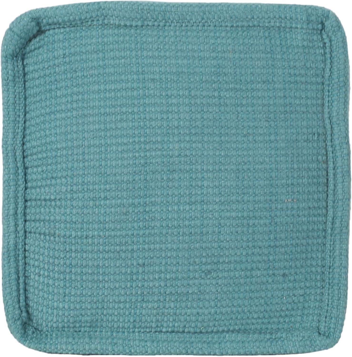 image:imageChristopher Knight Home Malibu Fabric Pouf IvoryTeal
