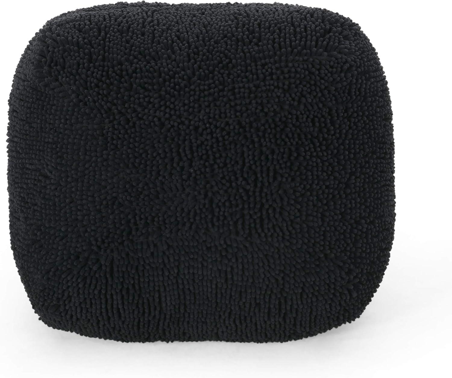 image:imageChristopher Knight Home Moloney Round Pouf Microfiber Chenille LavenderCharcoal