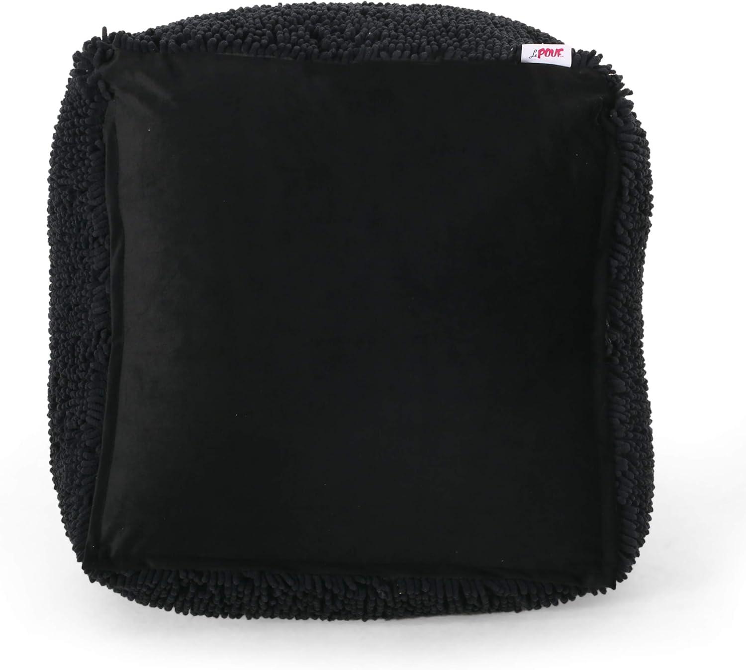 image:imageChristopher Knight Home Moloney Round Pouf Microfiber Chenille LavenderCharcoal