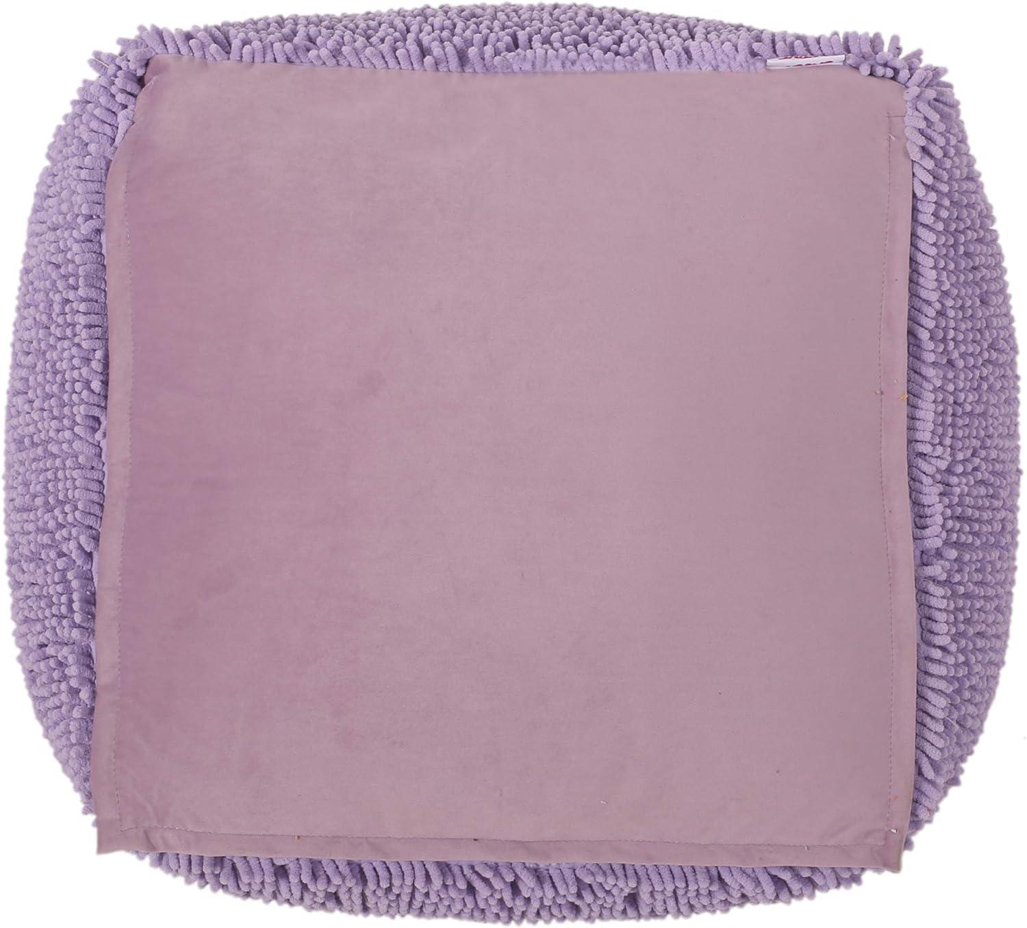image:imageChristopher Knight Home Moloney Round Pouf Microfiber Chenille LavenderLavender