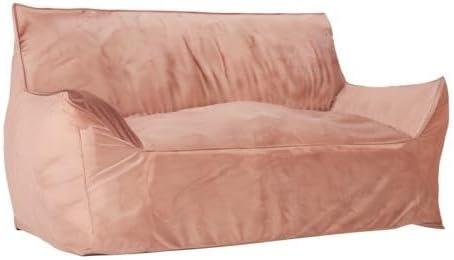 image:imageChristopher Knight Home Velie 2 Seater Oversized Bean Bag Chair with Armrests Velveteen PinkPink