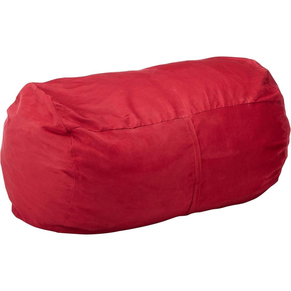 image:imageChristopher Knight Home CKH Suede Bean Bag 4 KiwiChinese Red