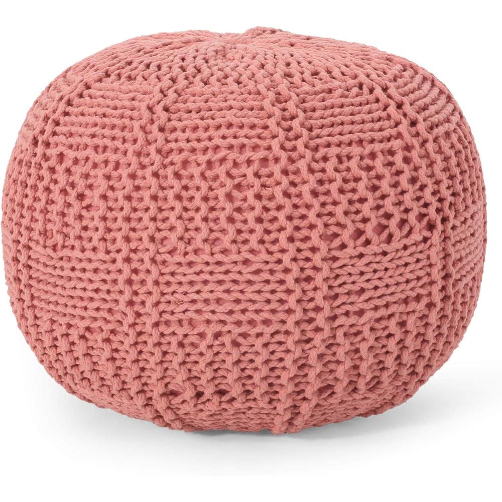 image:imageChristopher Knight Home Hortense Pouf GrayCoral