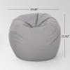 Christopher Knight Home 313639 Bean Bag, Light Gray Small(Light Gray)