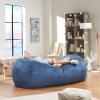 Christopher Knight Home Bean Bag, Rose Petal Pink, 7ft(Midnight Blue)