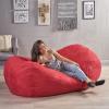 Christopher Knight Home Bean Bag, Rose Petal Pink, 7ft(Red)