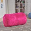 Christopher Knight Home CKH Suede Bean Bag, 4′, Kiwi(Fuschia)