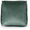 Christopher Knight Home Cytheria Smoke Velvet Square Bean Bag Ottoman(Turquoise)