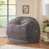 Christopher Knight Home Greyrock 5 Foot Winter Bean Bag – Brown/Beige(Brown + Beige)