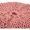 Christopher Knight Home Hortense Pouf, Gray(Coral)