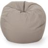 Christopher Knight Home 313639 Bean Bag, Light Gray Small(Beige)