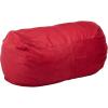 Christopher Knight Home CKH Suede Bean Bag, 4′, Kiwi(Chinese Red)