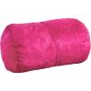 Christopher Knight Home CKH Suede Bean Bag, 4′, Kiwi(Fuschia)