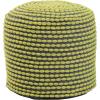 Christopher Knight Home Malibu Fabric Pouf, Ivory(Green)