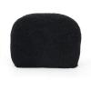 Christopher Knight Home Moloney Round Pouf – Microfiber Chenille – Lavender(Charcoal)