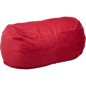 Christopher Knight Home CKH Suede Bean Bag, 4′, Kiwi(Chinese Red)