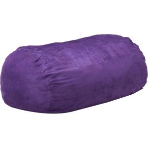 Christopher Knight Home CKH Suede Bean Bag, 4′, Kiwi(Purple)