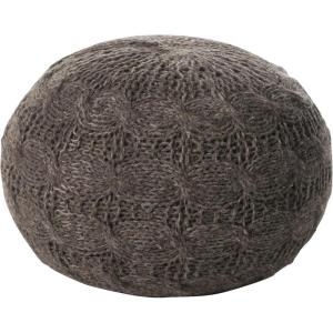 Christopher Knight Home Malibu Fabric Pouf, Ivory(Linen)