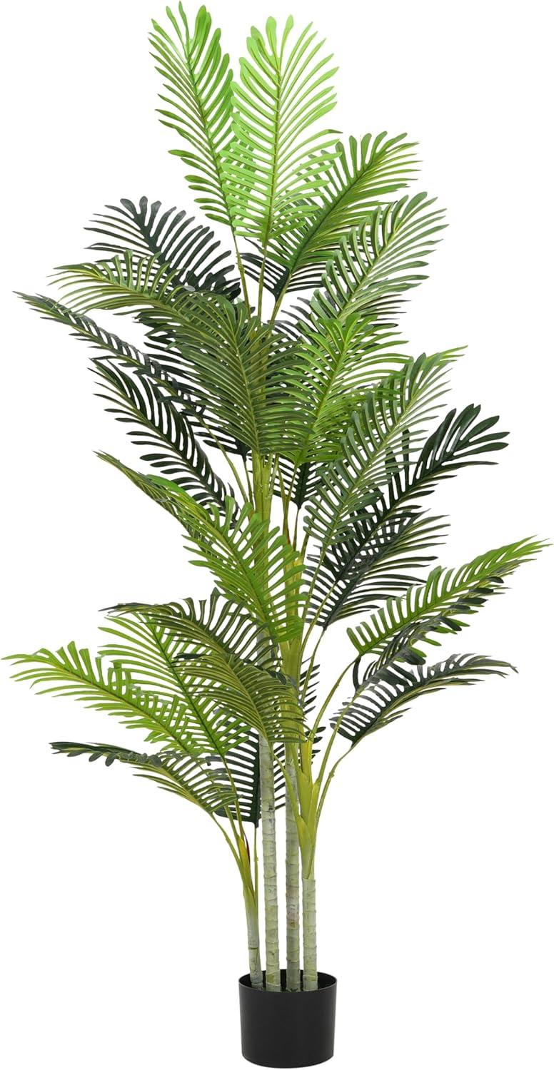 image:imageChristopher Knight Home Alene Set of 2 49H PrePotted Artificial Tree Indoor with Black Plastic Pot Artificial Topiary Bay Tree Ball with Nursery Pot Faux Tree with Natural Wood Trunk GreenGreen785h