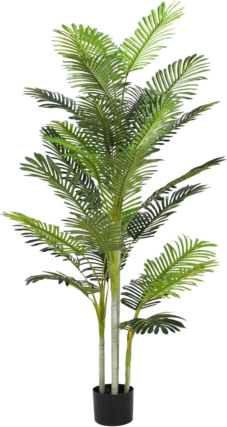 image:imageChristopher Knight Home Alene Set of 2 49H PrePotted Artificial Tree Indoor with Black Plastic Pot Artificial Topiary Bay Tree Ball with Nursery Pot Faux Tree with Natural Wood Trunk GreenGreen785h