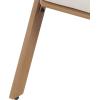 Christopher Knight Home Lucia Metal Lounge Chair Outdoor Set of 2, Woven Rattan Patio Accent Chair with Curved Backrest, Patio Furniture Single Sofa Chair with Removable Cushion, Teak+White(Teak+white)