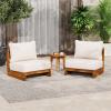 Teak + Beige