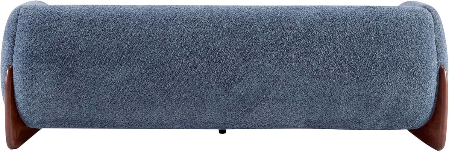 image:imageChristopher Knight Home Almad 2 Pieces Sofa Couch Set Cozy 3Seater Sofa and Loveseat for Living Room Upholstered Couch Chair Soft Seating Lounge Sofa with Wood Frame Boucle Fabric Navy BlueNavy Blue