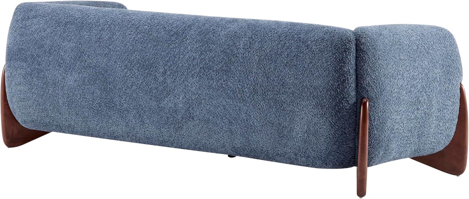 image:imageChristopher Knight Home Almad 2 Pieces Sofa Couch Set Cozy 3Seater Sofa and Loveseat for Living Room Upholstered Couch Chair Soft Seating Lounge Sofa with Wood Frame Boucle Fabric Navy BlueNavy Blue