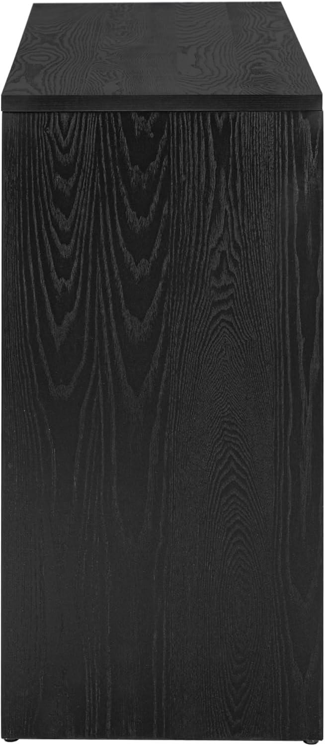image:imageChristopher Knight Home Mirod 59 Console Tables Wood Veneer Top Sofa Table Fireplace Design Spacious Long Behind Couch Table for Living Room Hallway Entryway Perfect for Display Items BlackBlack