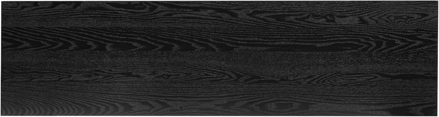 image:imageChristopher Knight Home Mirod 59 Console Tables Wood Veneer Top Sofa Table Fireplace Design Spacious Long Behind Couch Table for Living Room Hallway Entryway Perfect for Display Items BlackBlack