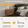 Christopher Knight Home Queen Size Platform Bed, Boucle Fabric Headborad and Bed Frame, Upholstered Curve-Shaped Queen Headboard, Wood Bedpost and Slat, Wood Slats Panel Support, Easy Assembly, White(Olive Green Velvet)