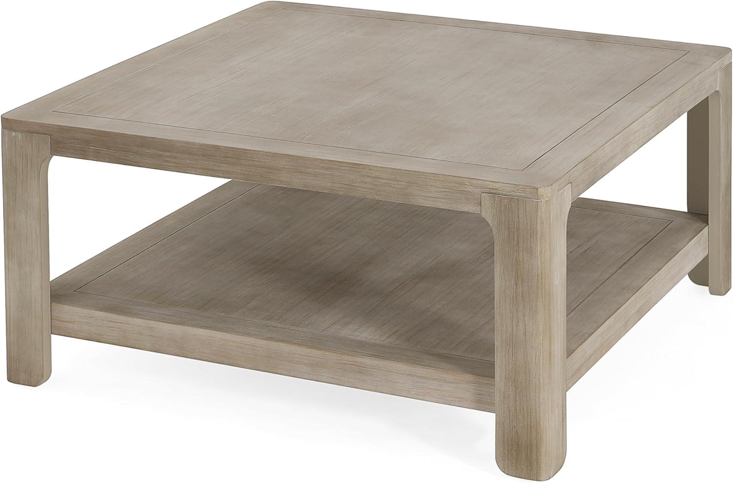 image:imageChristopher Knight Home Doran Small Coffee Table with Storage Modern MDF Square Side Table Multifunctional Accent Table with Spacious 2tier Design Semiopen Design Indoor Furniture Light Grey Ash