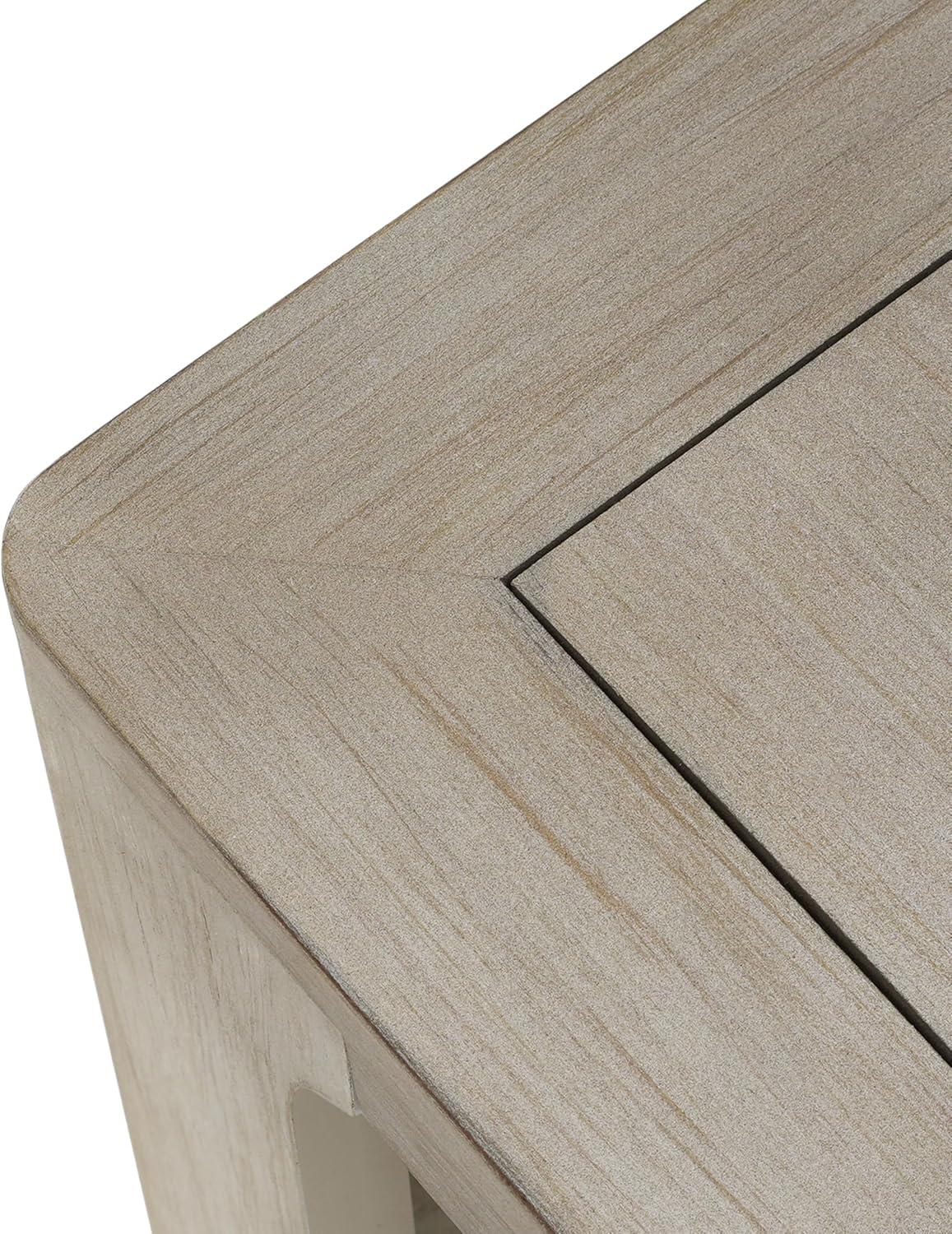 image:imageChristopher Knight Home Doran Small Coffee Table with Storage Modern MDF Square Side Table Multifunctional Accent Table with Spacious 2tier Design Semiopen Design Indoor Furniture Light Grey Ash
