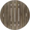 Christopher Knight Home Selma Acacia Wood Outdoor Side Table, Decorative Rectangular Small Accent Table, Weather Resistant Patio End Table for Balcony Beach Pool Side, Slatted Design, Natural Stained(Parker gray Finish)