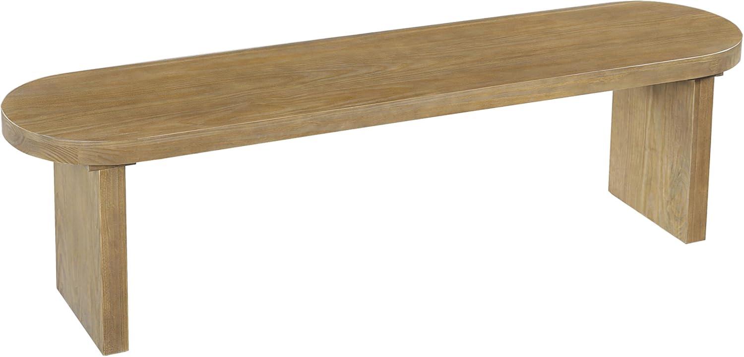 image:imageChristopher Knight Home Arford 628 Indoor Pine Dining Bench Solid Wood Bench Seat for Dining Table Modern Oval Dining Seat Spacious Seating Long Footstool for Living Room Dining Room Pine Wood