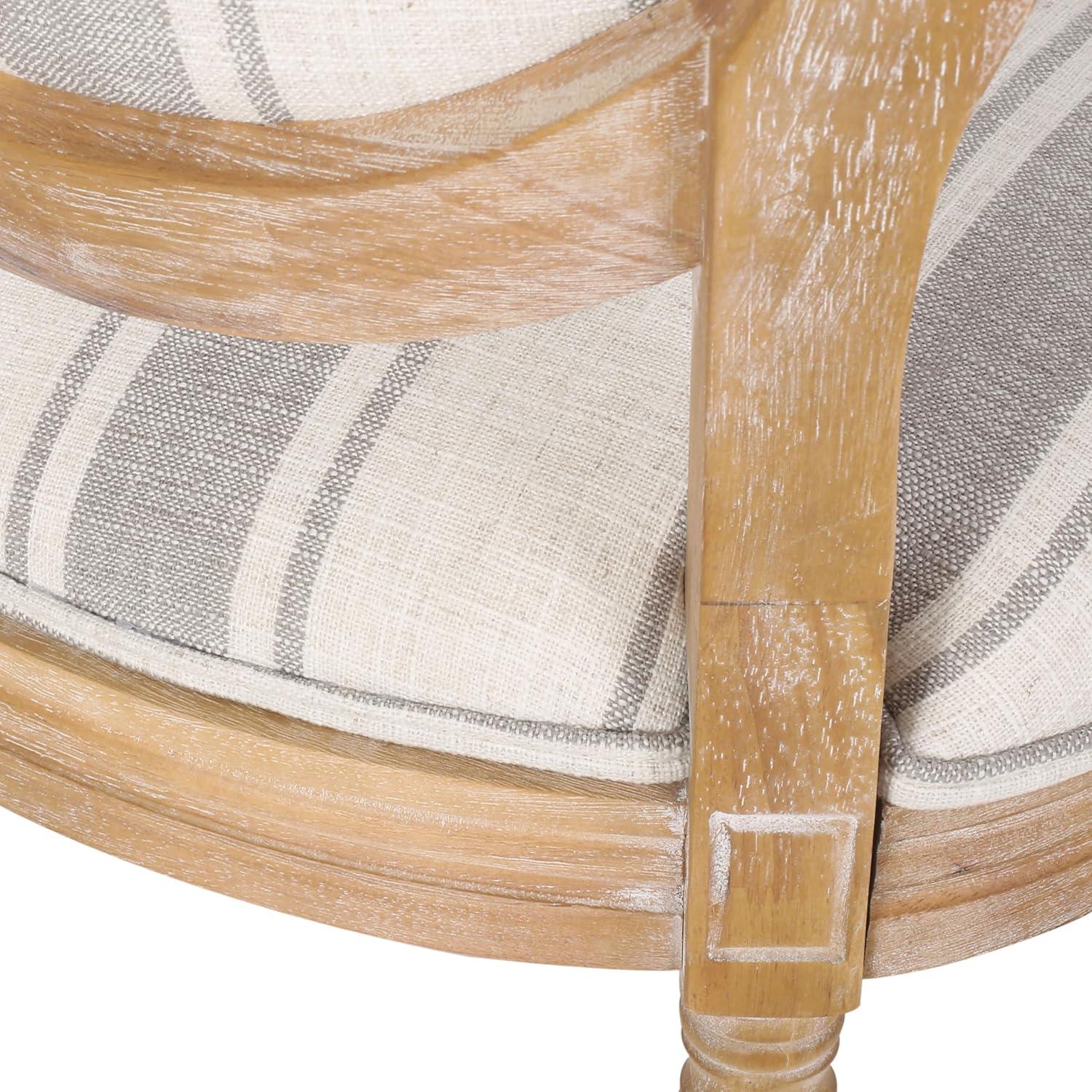 image:imageChristopher Knight Home Derring 7 Piece Dining Set Gray StripeWhite PrintNatural