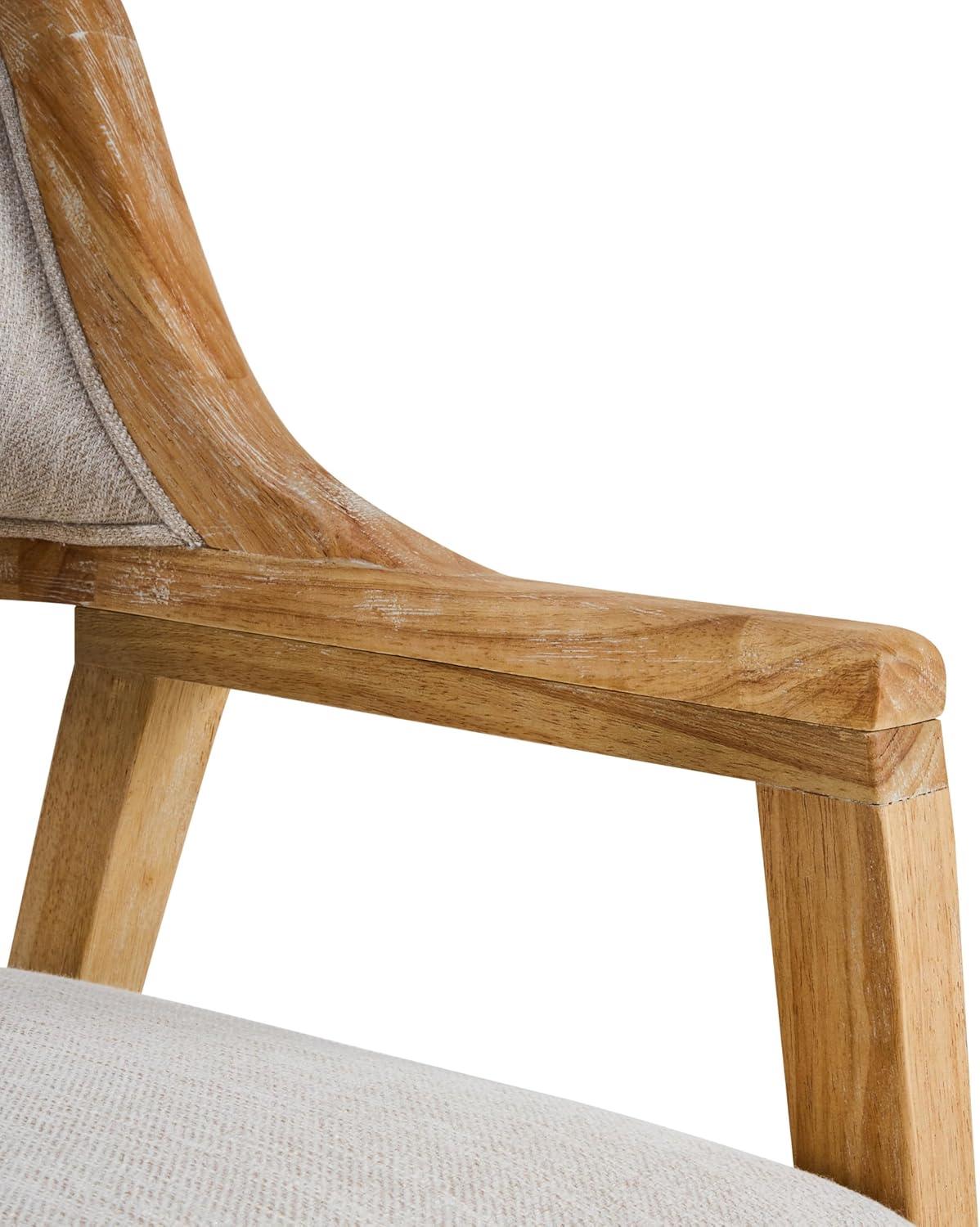 image:imageChristopher Knight Home Dolia Mid Century Modern Dining Chairs Set of 2 Dining Chair with Fabric Upholstery Wooden Kitchen Chairs with Curved Backrest Extra Seat for Dining Room Beige WalnutBeige Natural