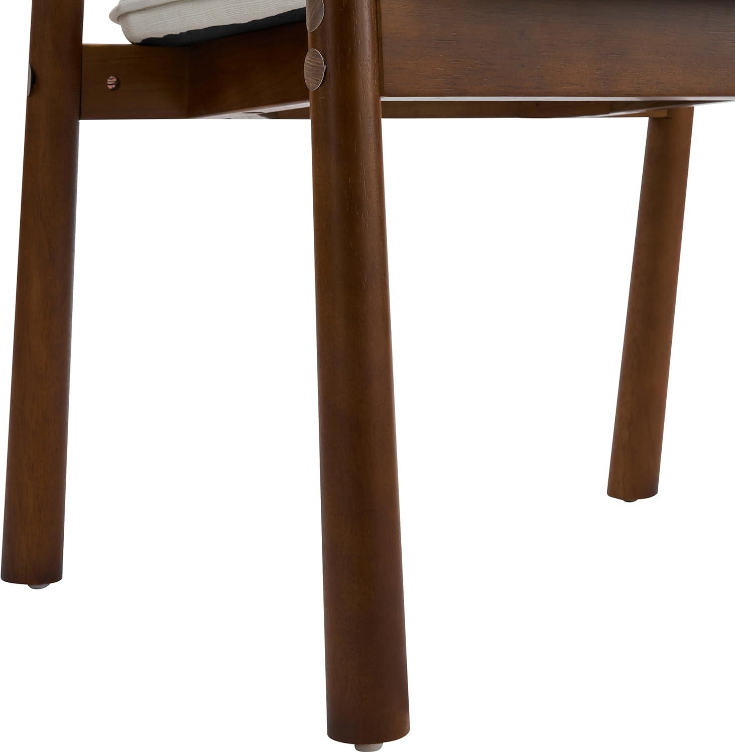 image:imageChristopher Knight Home Faeri Faux Leather Upholstered Dining Chairs Set of 2 Curved Backrest Kitchen Side Chair Rubberwood Dining Room Chairs Extra Seat for Living Room BrownNaturalBeigewalnut