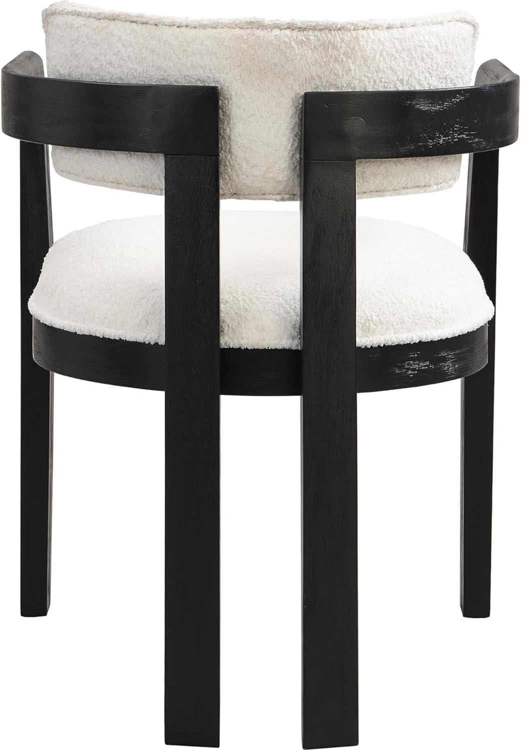 image:imageChristopher Knight Home Falcon Modern Round Dining Table Set for 4 5 Piece Dining Room Table Set for 4 Kitchen Table and Chair Set of 4 NaturalBeigeBlackmilky White