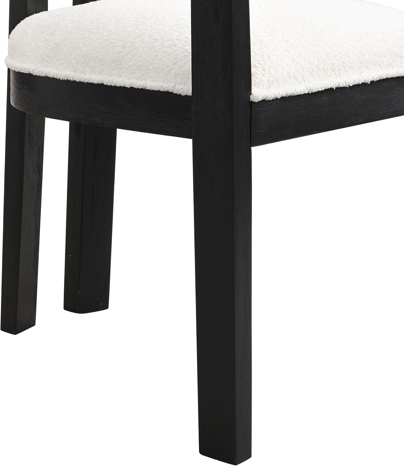 image:imageChristopher Knight Home Falcon Modern Round Dining Table Set for 4 5 Piece Dining Room Table Set for 4 Kitchen Table and Chair Set of 4 NaturalBeigeBlackmilky White