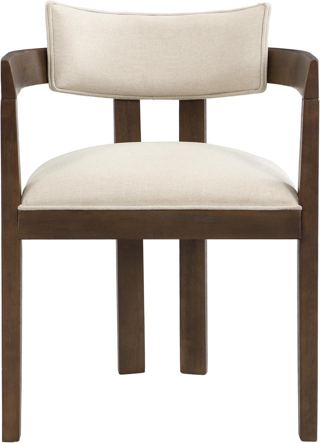 image:imageChristopher Knight Home Falcon Modern Round Dining Table Set for 4 5 Piece Dining Room Table Set for 4 Kitchen Table and Chair Set of 4 NaturalBeigeWalnutbeige